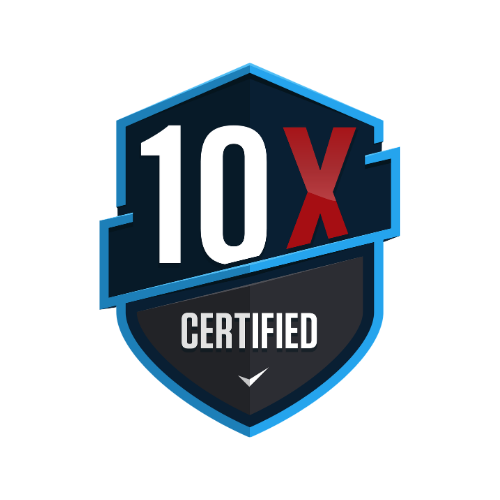10X Certified