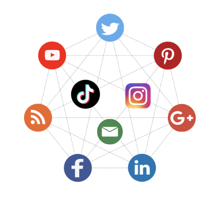 Connect on social media